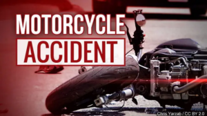 Mason Saenz has been identified as the motorcyclist who was thrown from his bike following a collision with Ennis Joslin on Sunday night