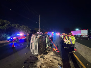 Teen Driver Cited For Reckless Driving In Route 17 Rollover Crash Today, Police Say